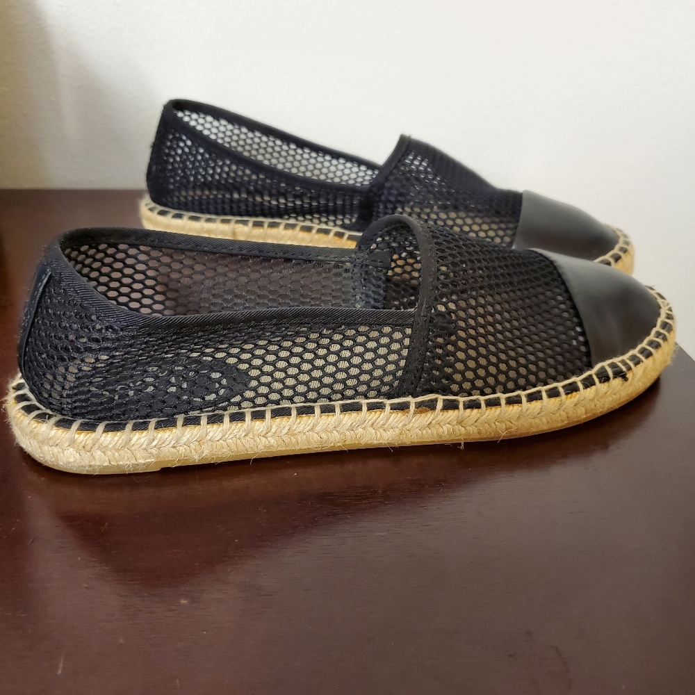 SAM EDELMAN BLACK ESPADRILLE